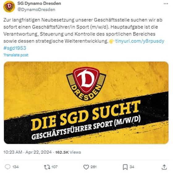 Artikelbild:😂 Plattform der Experten: Deutscher Profiklub sucht Geschäftsführer auf X