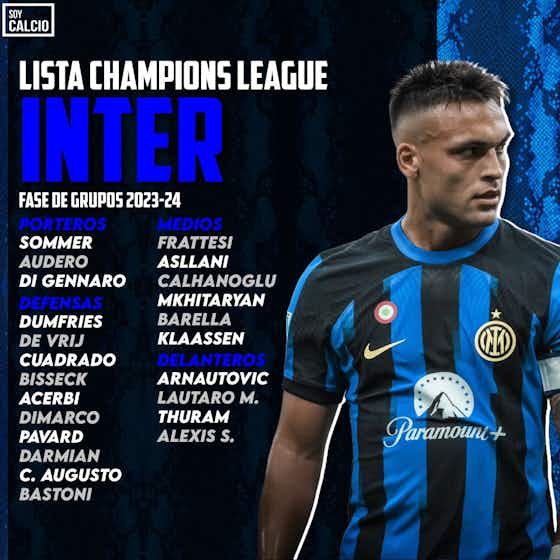 Imagen del artículo:La lista del Inter para la Champions: Klaassen dentro y una ausencia