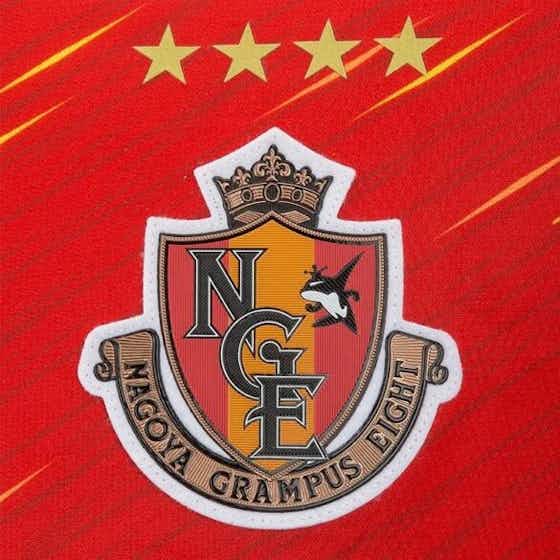 Imagem do artigo:Camisa titular do Nagoya Grampus 2022 é revelada pela Mizuno