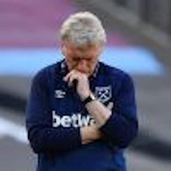 Article image:West Ham boss David Moyes will be sweating over Everton injury update