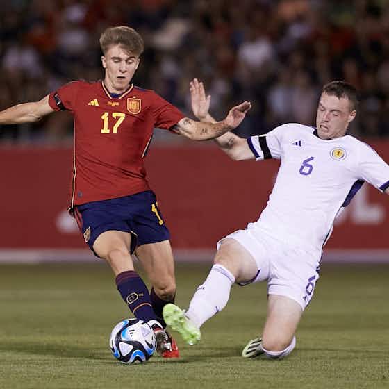 Imagen del artículo:España SUB-21 1-0 Escocia SUB-21: Un gol in-extremis dan los 3 puntos a la selección