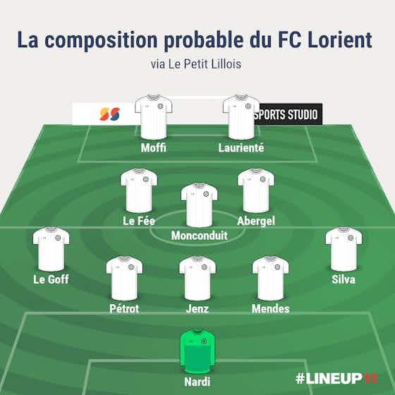 Image de l'article :Les compositions probables de LOSC – FC Lorient