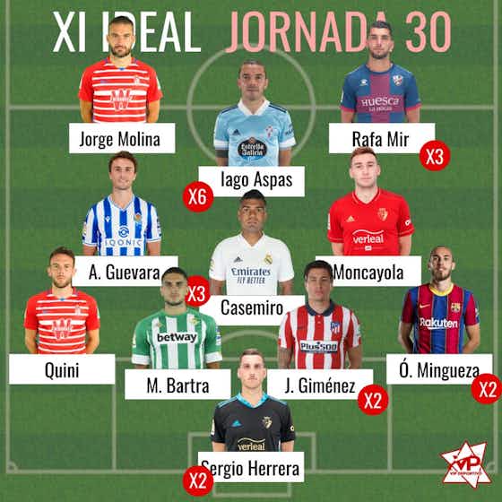 Imagen del artículo:11 ideal Jornada 30 LaLiga Santander