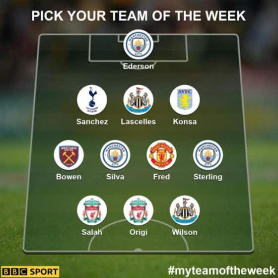 Article image:Premier League team of the week: Surprise Man United hero joins Liverpool duo