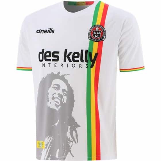 Imagem do artigo:Bohemian FC lança camisa reserva 2022 em homenagem a Bob Marley