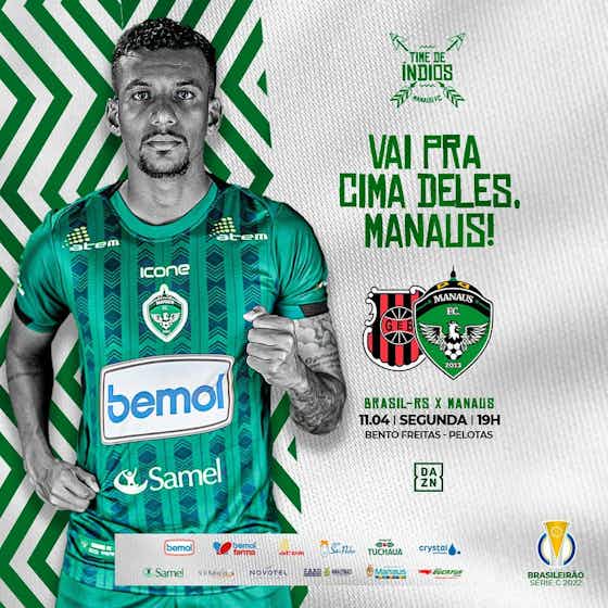 Imagem do artigo:Camisas do Manaus FC 2022-2023 são reveladas pela Ícone Sports