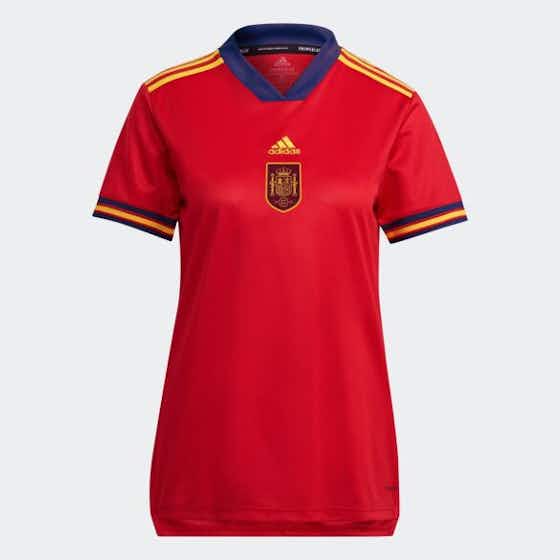Imagem do artigo:Camisas da seleção feminina da Espanha 2022 são lançadas pela Adidas