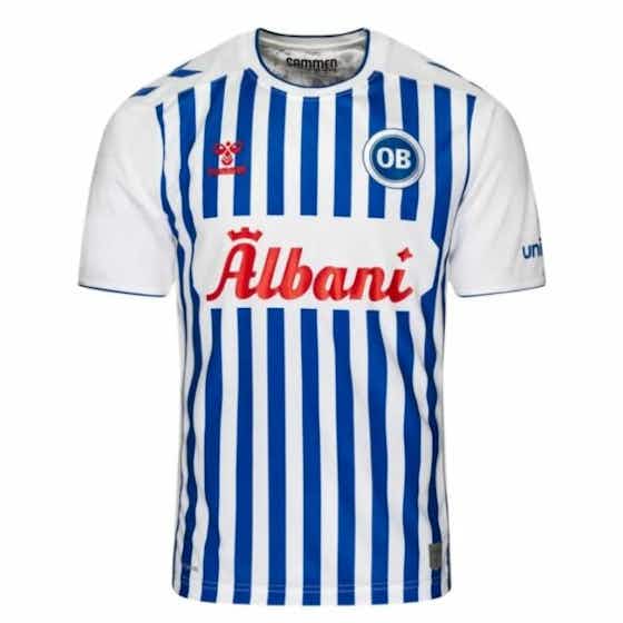 Imagem do artigo:Camisa titular do Odense BK 2022-2023 é revelada pela Hummel