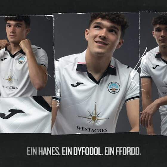 Imagem do artigo:Camisas do Swansea City 2022-2023 são reveladas pela JOMA