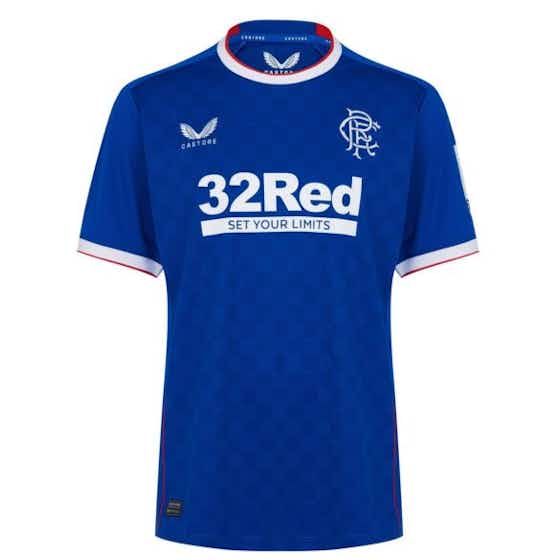 Imagem do artigo:Camisas do Rangers FC 2022-2023 têm imagens vazadas