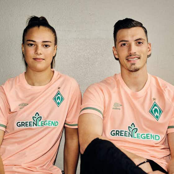 Imagem do artigo:Camisa reserva do Werder Bremen 2022-2023 é lançada pela Umbro