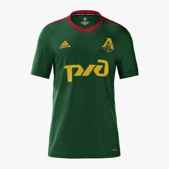 Imagem do artigo:Camisa titular do Lokomotiv Moscou 2022-2023 é lançada pela Adidas