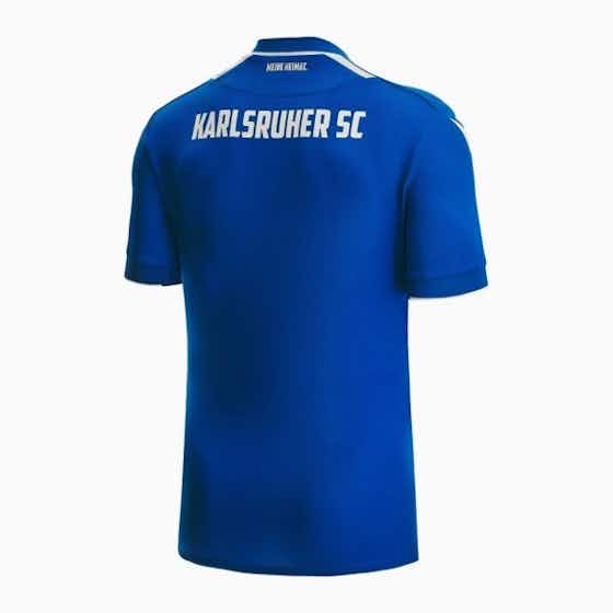 Imagem do artigo:Camisas do Karlsruhe SC 2022-2023 são reveladas pela Macron