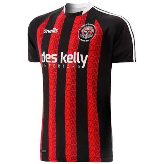 Imagem do artigo:Camisa titular do Bohemian FC 2023 é revelada pela O’Neills