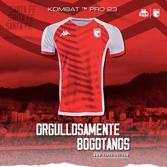 Imagem do artigo:Camisas do Independiente Santa Fe 2023 são reveladas pela Kappa