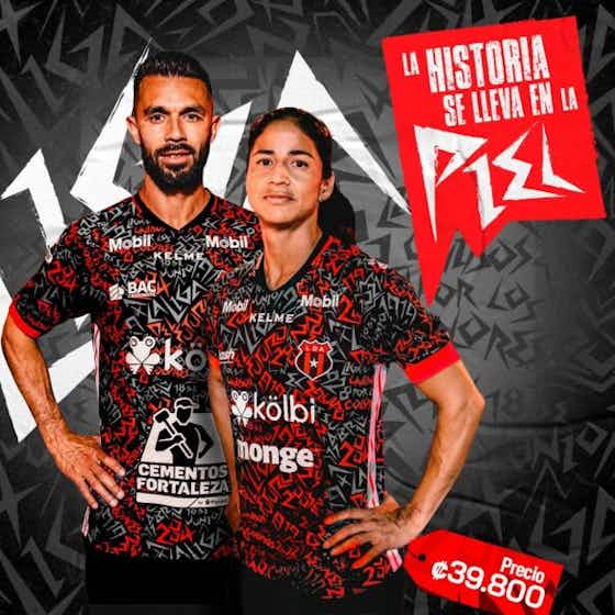 Imagem do artigo:Terceira camisa da LD Alajuelense 2023 é revelada pela Kelme