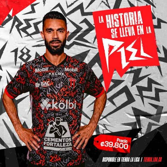 Imagem do artigo:Terceira camisa da LD Alajuelense 2023 é revelada pela Kelme