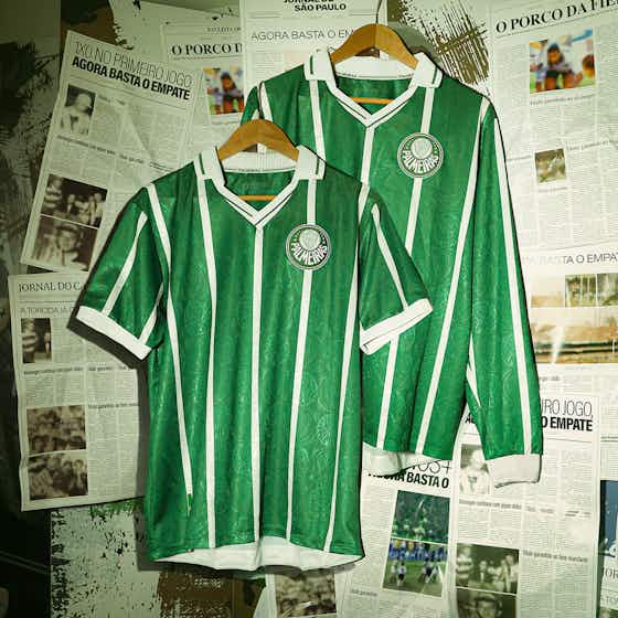 Imagem do artigo:Palmeiras lança camisa retrô celebrando 30 anos do Paulista de 1993
