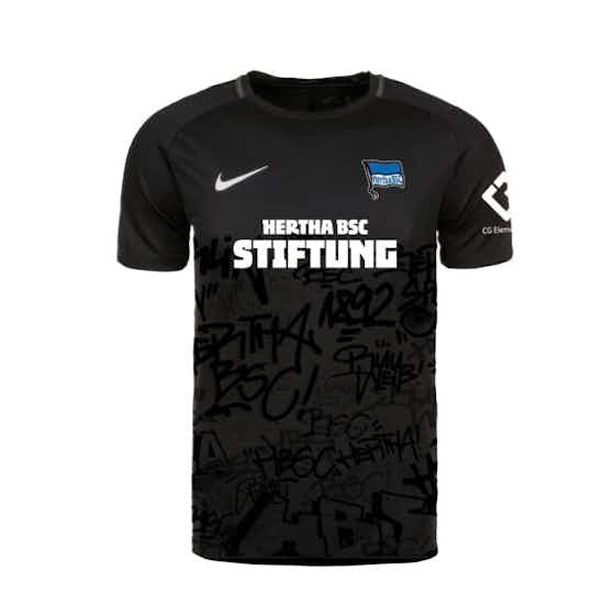 Imagem do artigo:Camisa “concreto” do Hertha Berlin 2023-2024 é revelada pela Nike