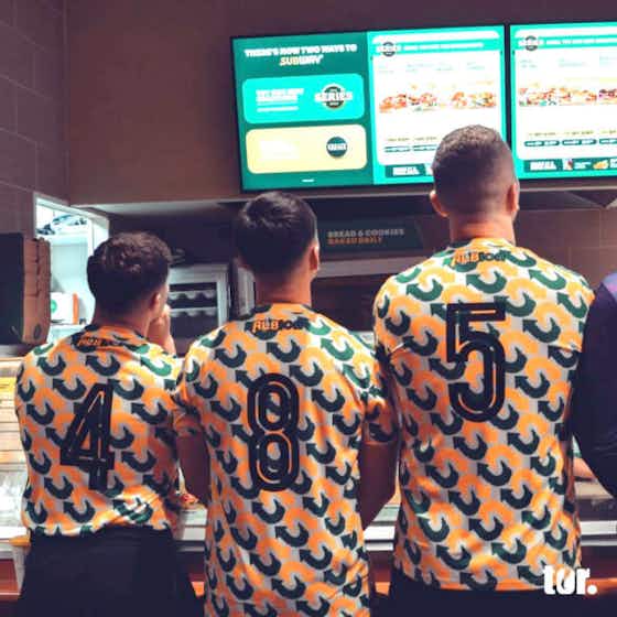 Imagem do artigo:Albion Rovers lança camisa em homenagem à Subway