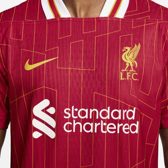 Imagem do artigo:Camisa titular do Liverpool 2024-2025 vaza
