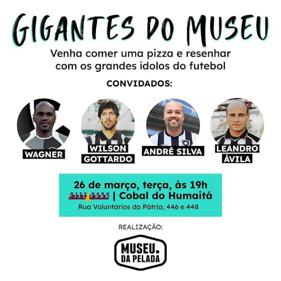 Imagem do artigo:Museu da Pelada homenageia campeões brasileiros pelo Botafogo