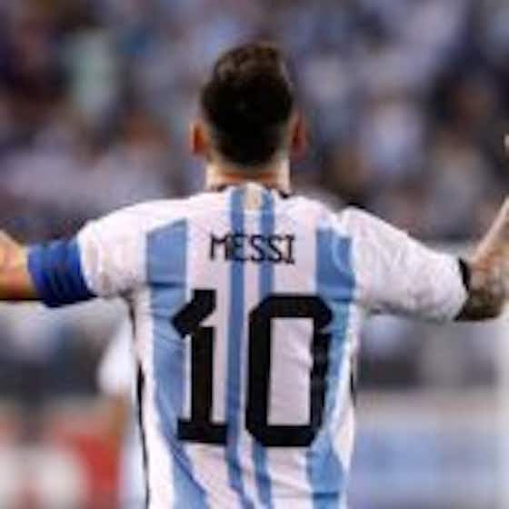 Imagem do artigo:Cem vitórias pela Argentina: Messi vive redenção após muitos dramas