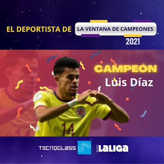 Imagen del artículo:Luis Díaz es el ganador de la Ventana de Campeones