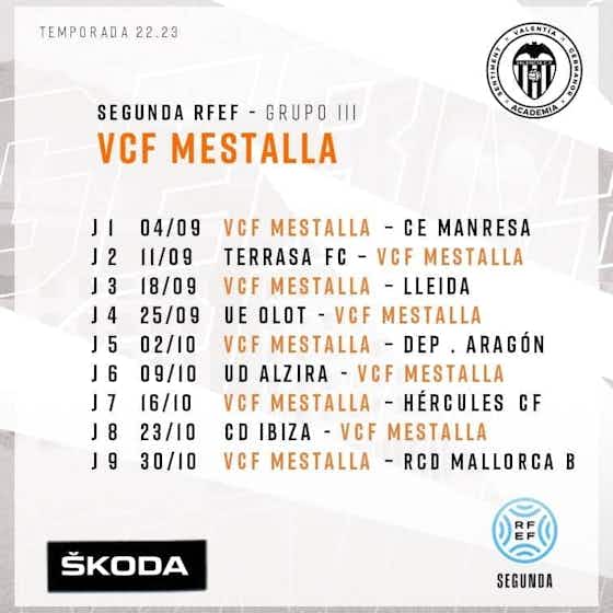 Article image:Check out VCF Mestalla's fixtures for the season