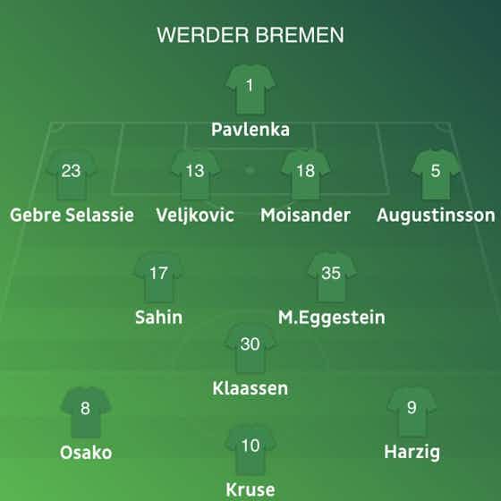 Artikelbild:Bremen gegen Mönchengladbach: Alles, was du zum Spiel wissen musst