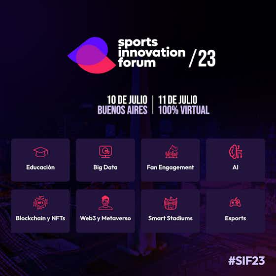 Imagen del artículo:Sports Innovation Forum 23: El Congreso sobre Innovación y Tecnología