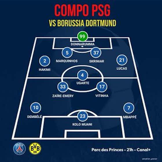 Imagen del artículo:🚨 PSG-Dortmund. Kolo Muani, la referencia ante Karim Adeyemi