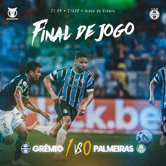 Imagem do artigo:🎥 Grêmio vence Palmeiras e volta ao G-4; Botafogo agradece