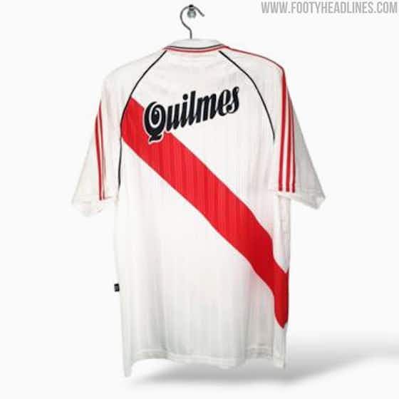 Imagen del artículo:¡Bombazo! Adidas lanzará una remake de una clásica camiseta de River Plate