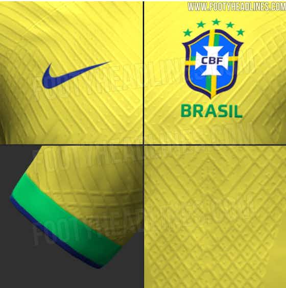 Imagem do artigo:Site vaza provável camisa I do Brasil para a Copa do Mundo; veja fotos