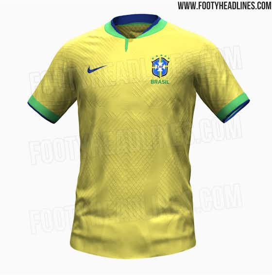 Image de l'article :📸 Le maillot du Brésil pour la CDM aurait fuité