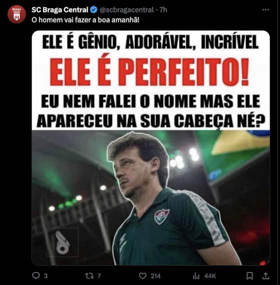 Imagem do artigo:💣 Arana defende 'bicho' para Flu contra o Palmeiras, e viraliza nas redes