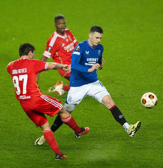Article image:Ibrox Falls Silent: Benfica Overcomes Rangers in Close Matchup