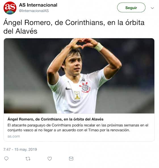 Imagen del artículo:⚡️🗣 El Alavés pregunta por la última perla del Corinthians