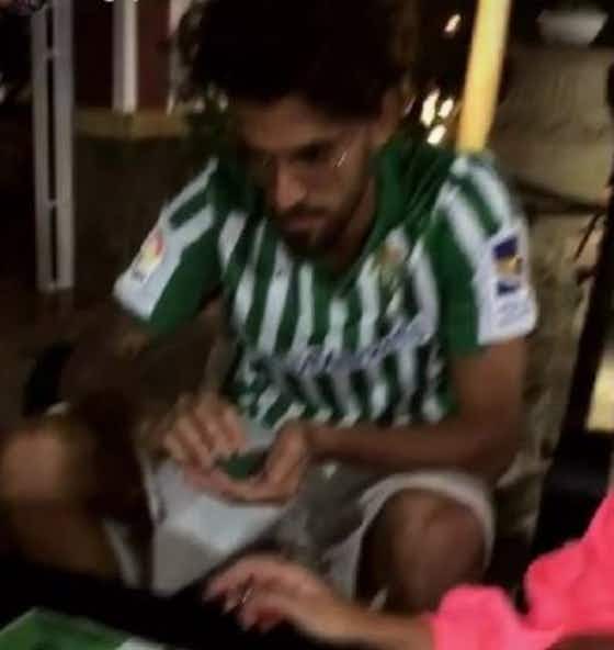 Article image:(Photo) Dani Ceballos will have Arsenal fans worried as he’s pictured in shirt of potential transfer destination