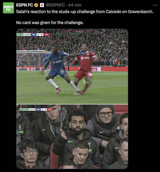 Image de l'article :Chelsea ⚔️ Liverpool: erreurs d'arbitrage, les supporters agacés 🥶