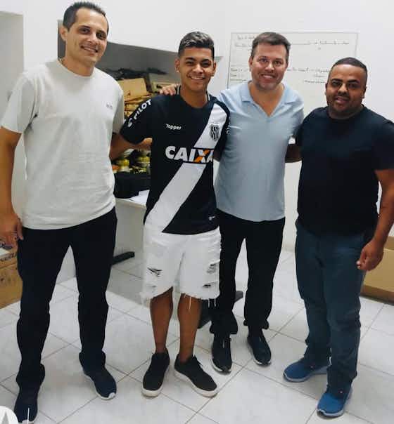 Imagem do artigo:Gustavo Oliveira assina com a Ponte Preta, em seu primeiro contrato profissional