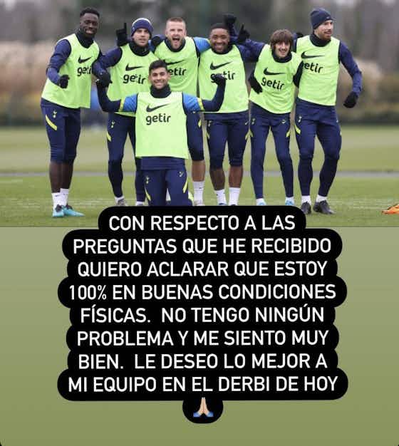 Imagen del artículo:Lo Celso, clave para la Selección Argentina, podría dejar Tottenham y volver a jugar en La Liga de España