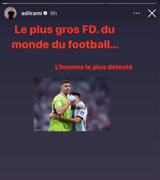 Article image:France World Cup winner calls out Emi Martinez on Instagram after 2022 final