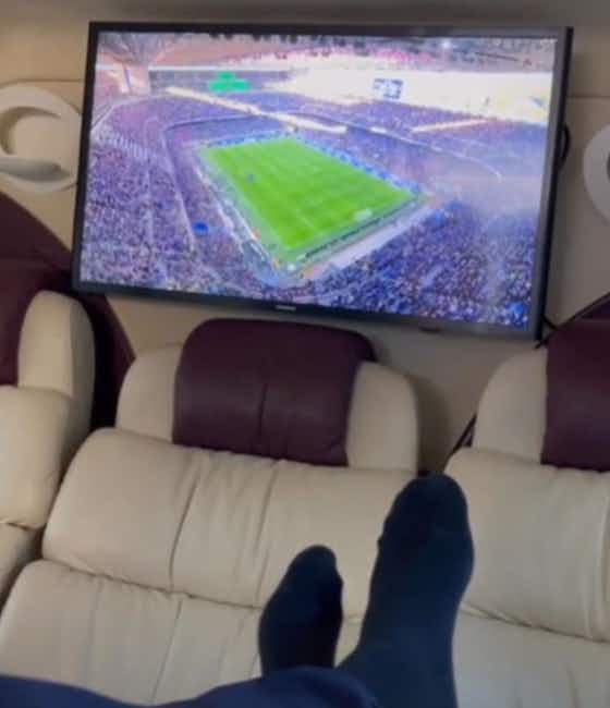 Article image:“I’m gonna die here” – Jose Mourinho watches Roma vs Inter from the team bus and documents it on Instagram
