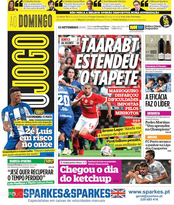 Imagem do artigo:🗞Vitória pouco convincente do Benfica e expectativas para o FC Porto