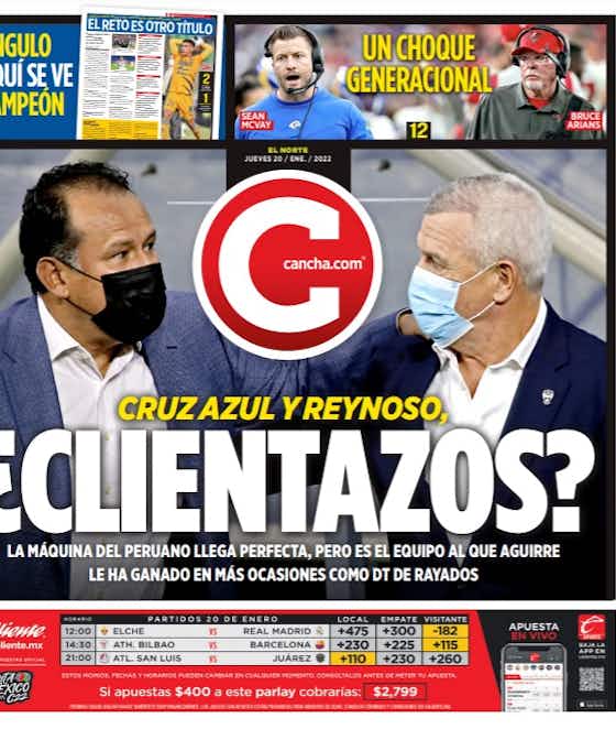 Imagen del artículo:🗞️ Monterrey y Cruz Azul acaparan los diarios deportivos de hoy