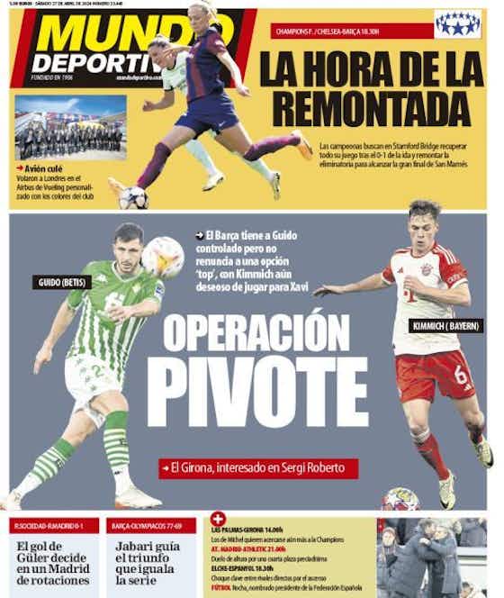 Imagem do artigo:🗞️ Las portadas: el Madrid ya huele el alirón, ¿remontada en Londres?...
