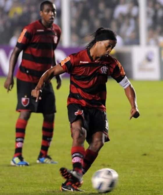 Imagem do artigo:Puskás de Neymar, hat-trick de R-10… Virada épica do Flamengo sobre o Santos completa dez anos