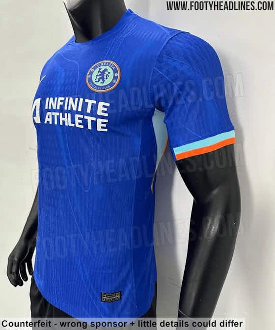 Imagem do artigo:Site vaza fotos reais do provável uniforme “home” do Chelsea para a temporada 24/25